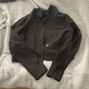 Black Blazer Harajuku Coat